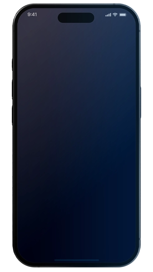 Mobile Handelsoberfläche von Klarvonis
