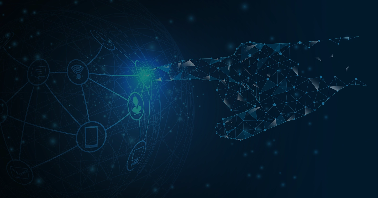 Hintergrundgrafik von Klarvonis Kontaktseite